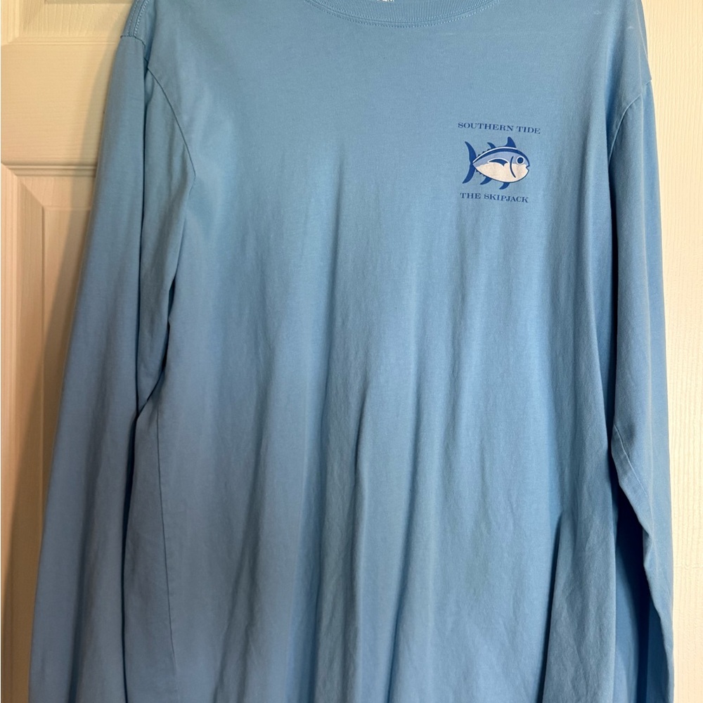 Southern Tide Blue Long Sleeve Tee – Men’s Medium